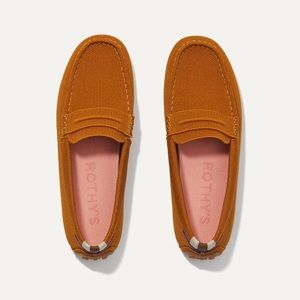 Rothy’s Amber Cognac driver shoes 7.5